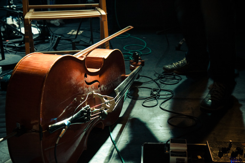 The foot and the cello.