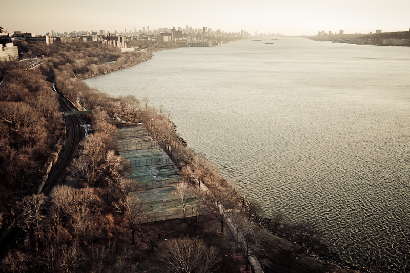 Hudson river.