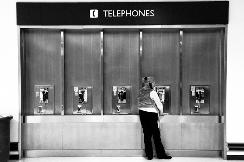 Telephones.