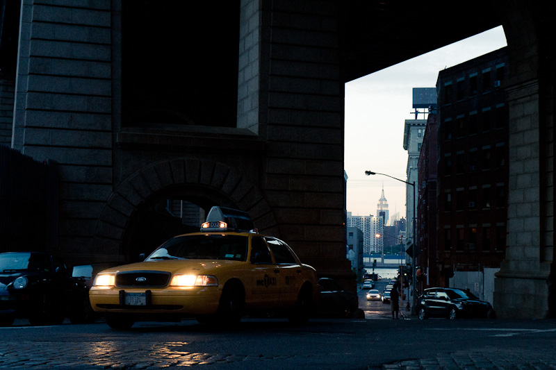 Cab in Dumbo.