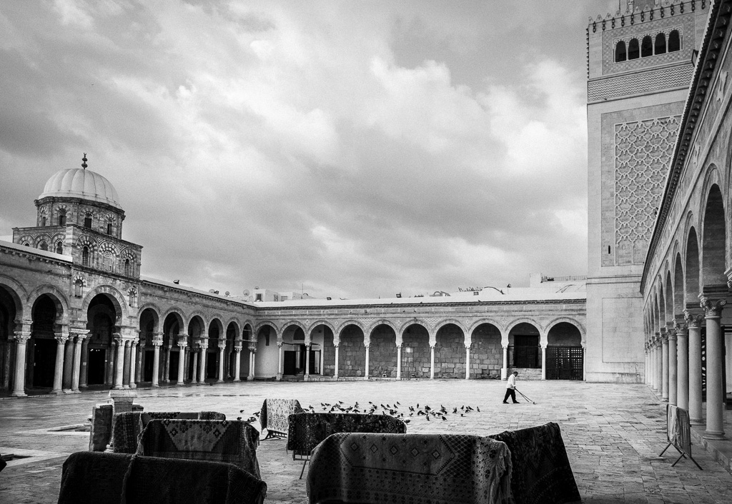 In Al-Zaytuna Mosque.