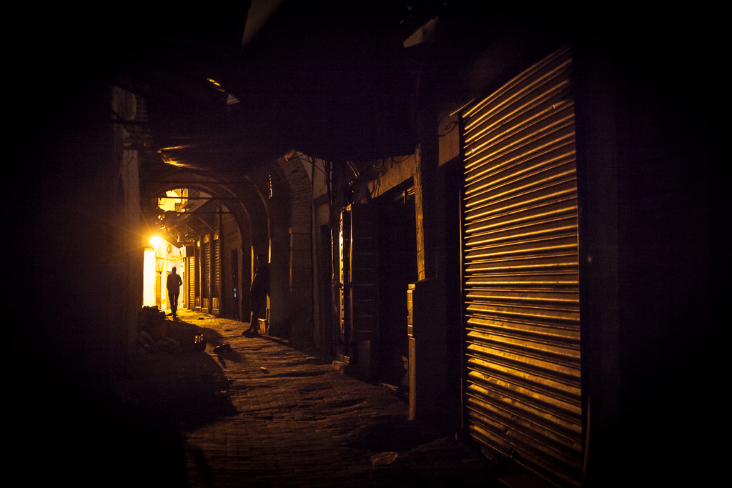At night in the Medina.