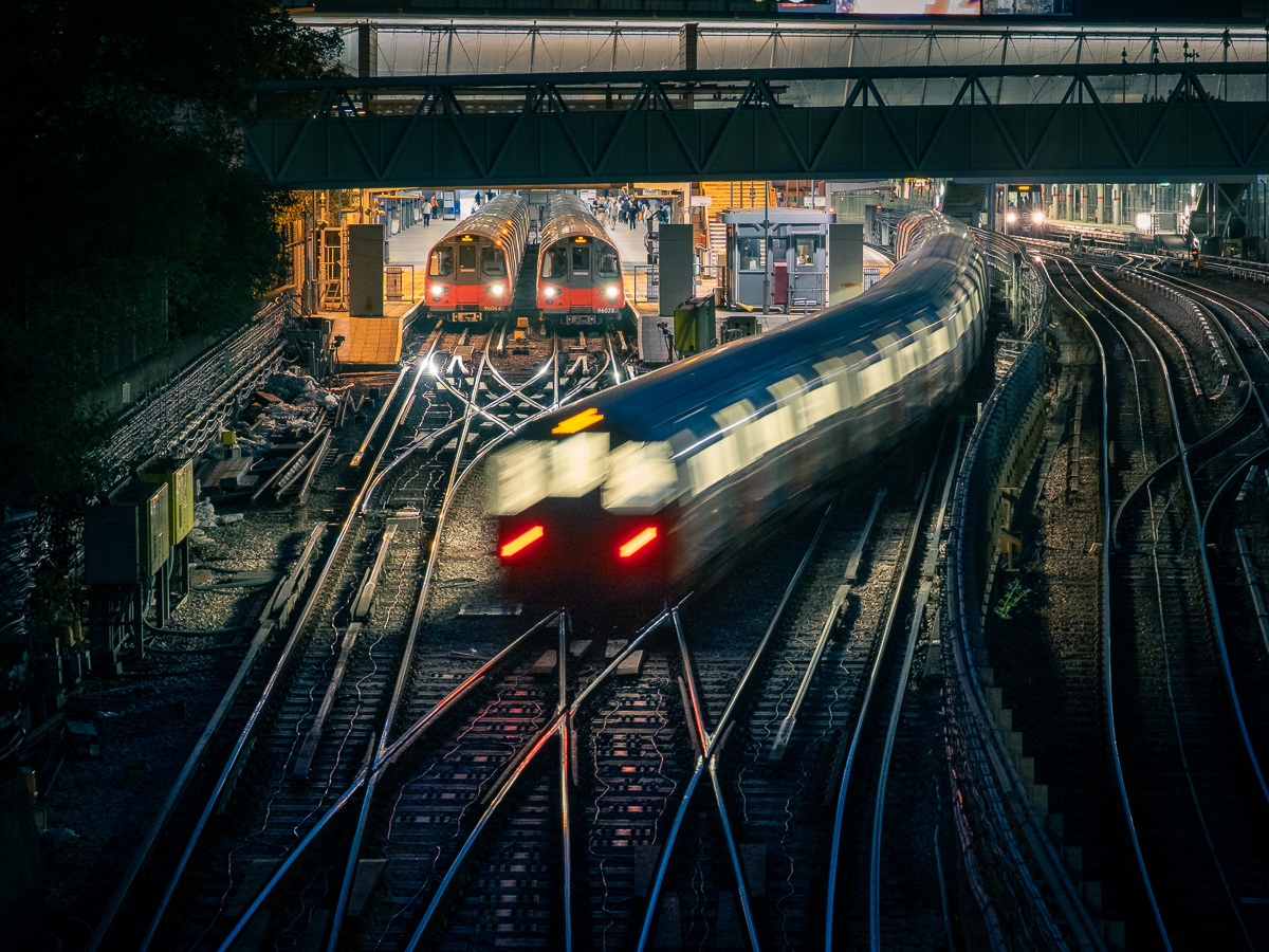 Arriving to: Stratford Station.